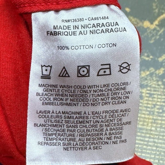 Nike Boston Red Sox Shirt N199-620 Medium Red MLB Baseball - Picture 8 of 8